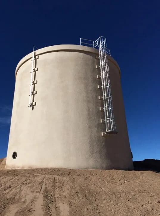 500,000-gallon pre-stressed concrete regional storage tank